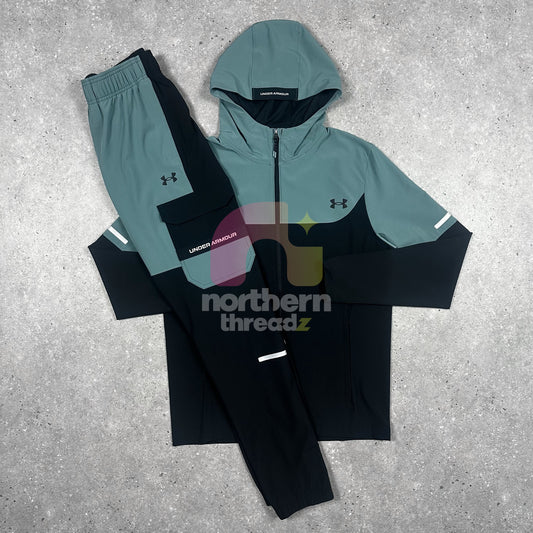 Under Armour Cargo Tracksuit (Green/Black)