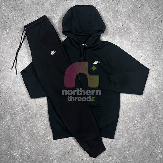 Nike Club Tracksuit (Black)