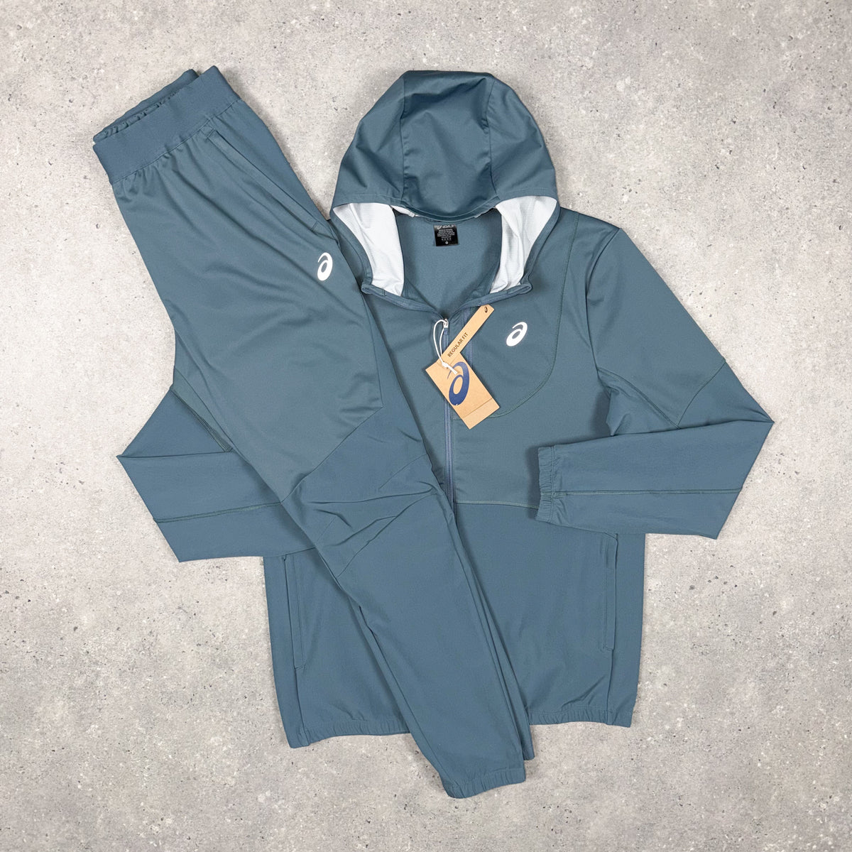 Asics Winterised Tracksuit 'Blue'
