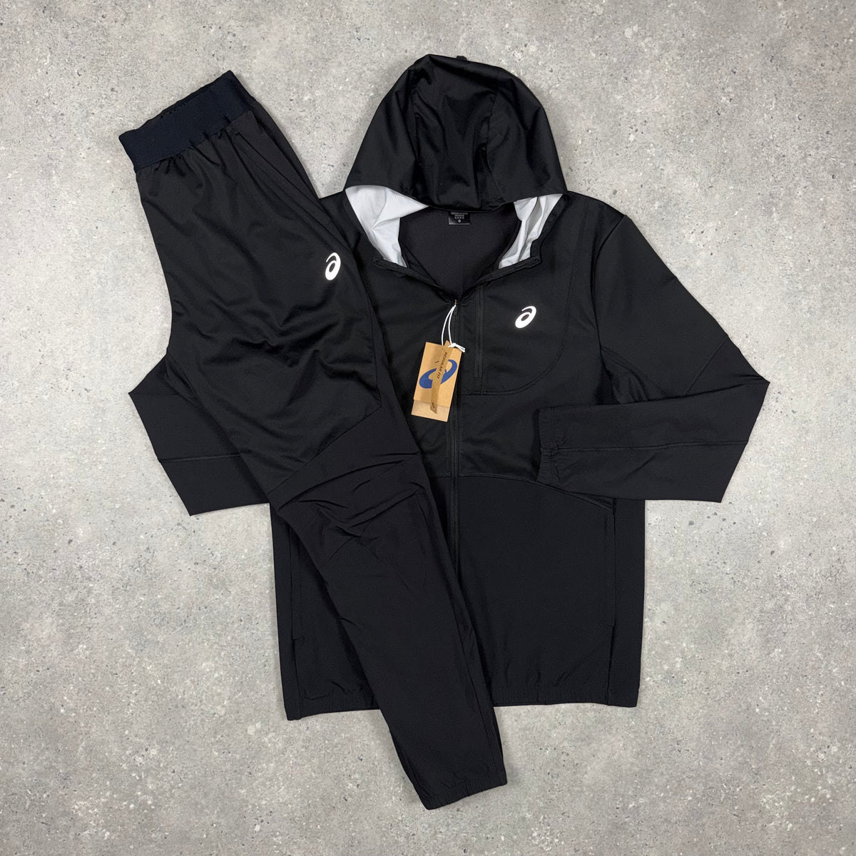 Asics Winterised Tracksuit 'Black'