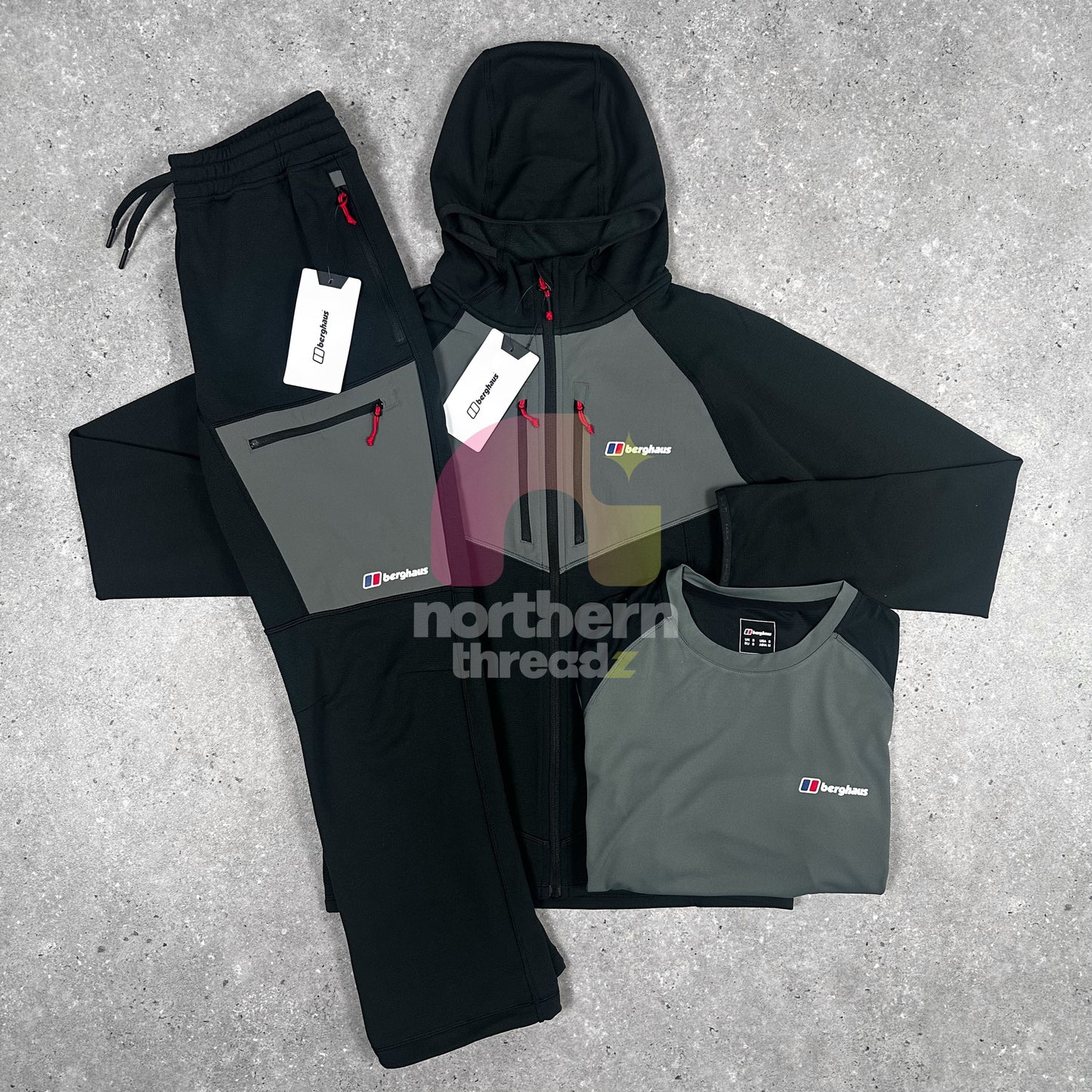 Berghaus Apex Tech Tracksuit Tri (Black)
