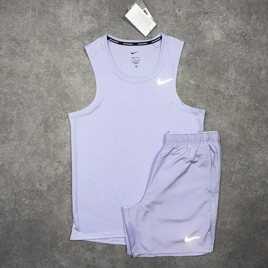 Nike Miler Vest Set (Lilac)