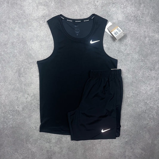Nike Miler Vest Set (Black)