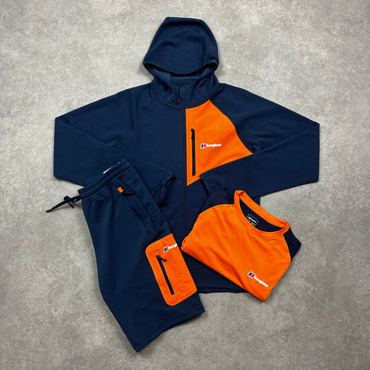 Berghaus Cotton Tri Set (Navy/Orange)