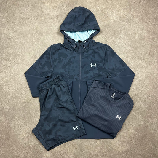 Under Armour Digital Camo Tri Set (Blue)