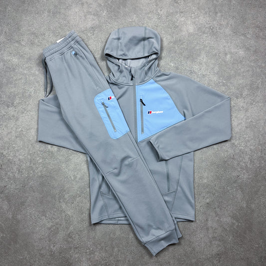 Berghaus Cotton Tracksuit (Grey/Blue)