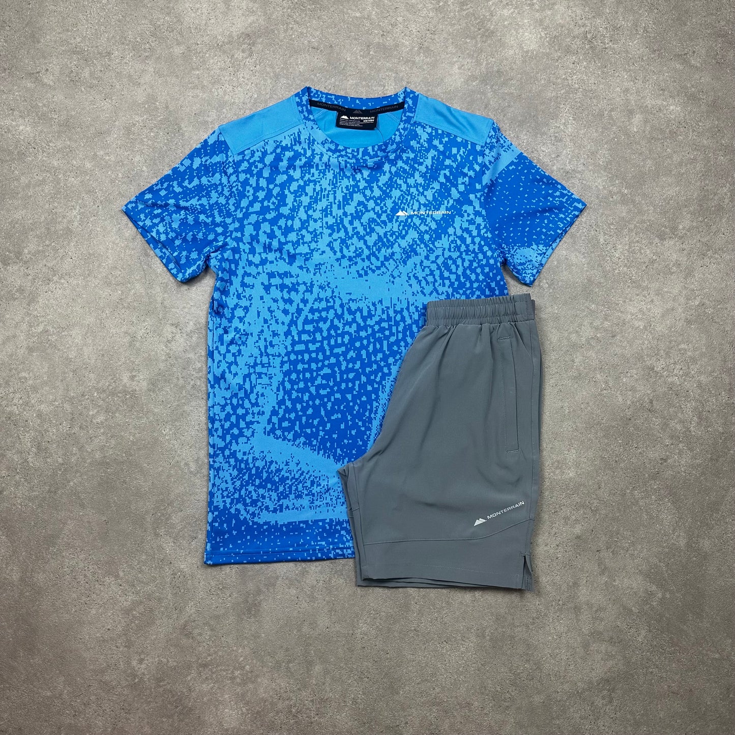 Monterrain Print Set (Blue/Grey)