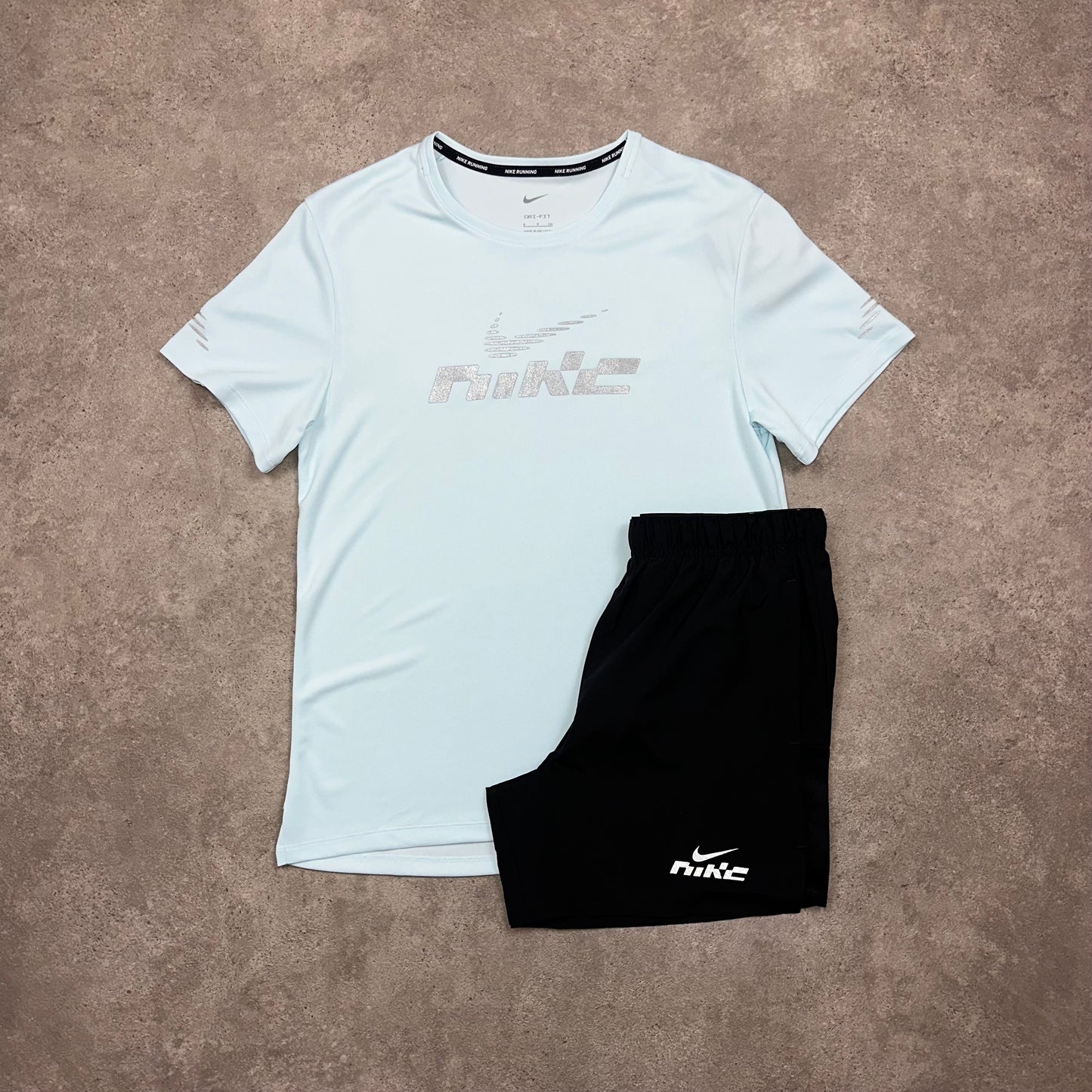 Nike Flash Set 5" Shorts (Baby Blue)