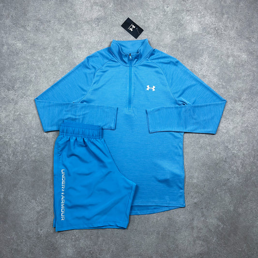 Under Armour Half Zip Set (Blue)