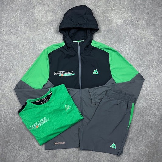 Montirex MTX Jacket & Shorts Tri Set (Green)