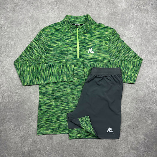 Montirex Trail 1/2 Zip Set (Green)