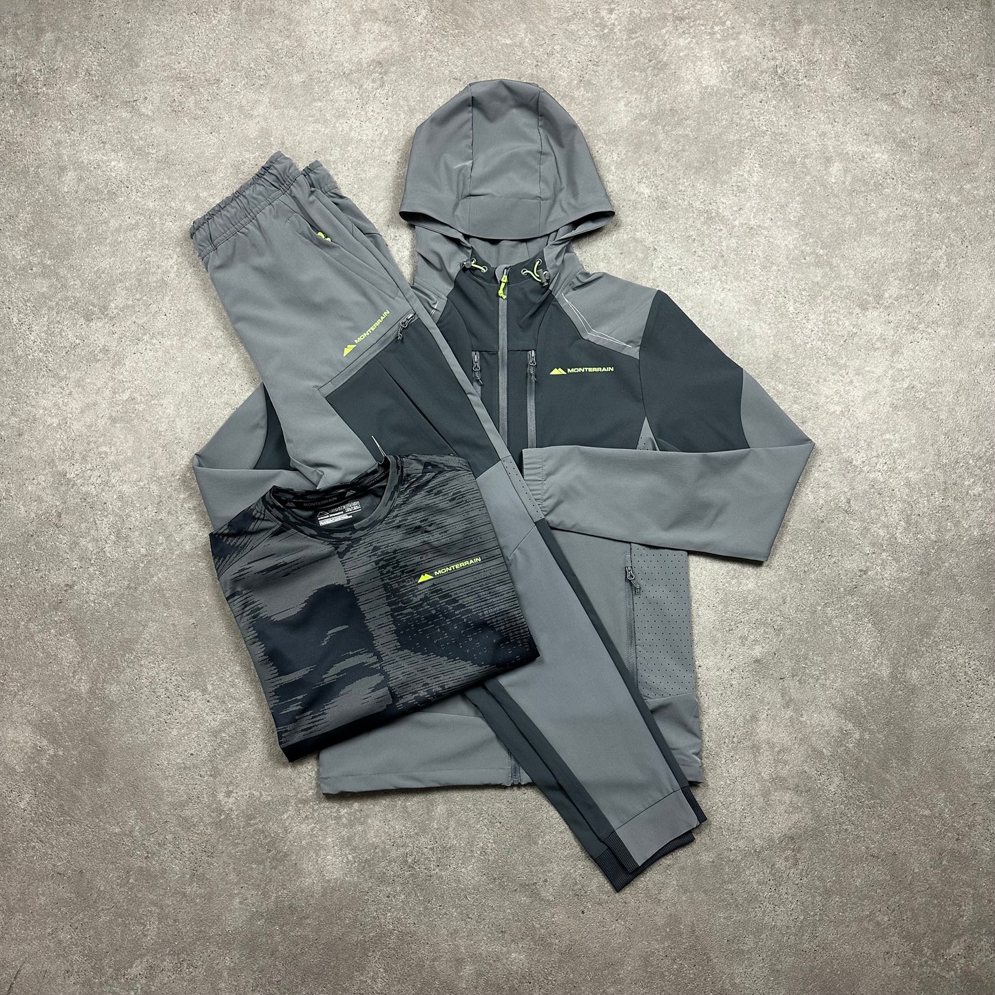 Monterrain Woven Tri Set (Grey/Grey)
