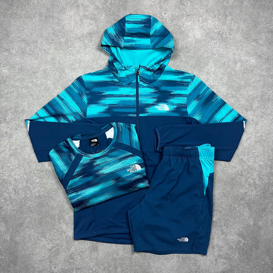 The North Face 24/7 Tri Set (Blue/Turqoise)