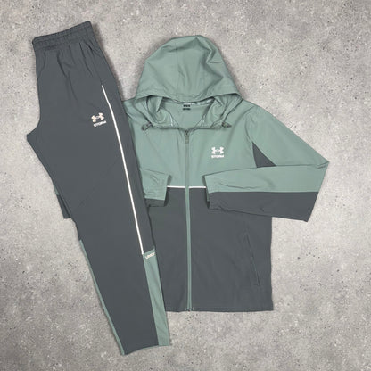 Under Armour Storm Tracksuit (Green/Grey)
