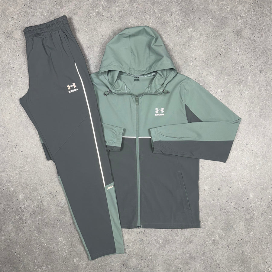 Under Armour Storm Tracksuit 'Green/Grey'